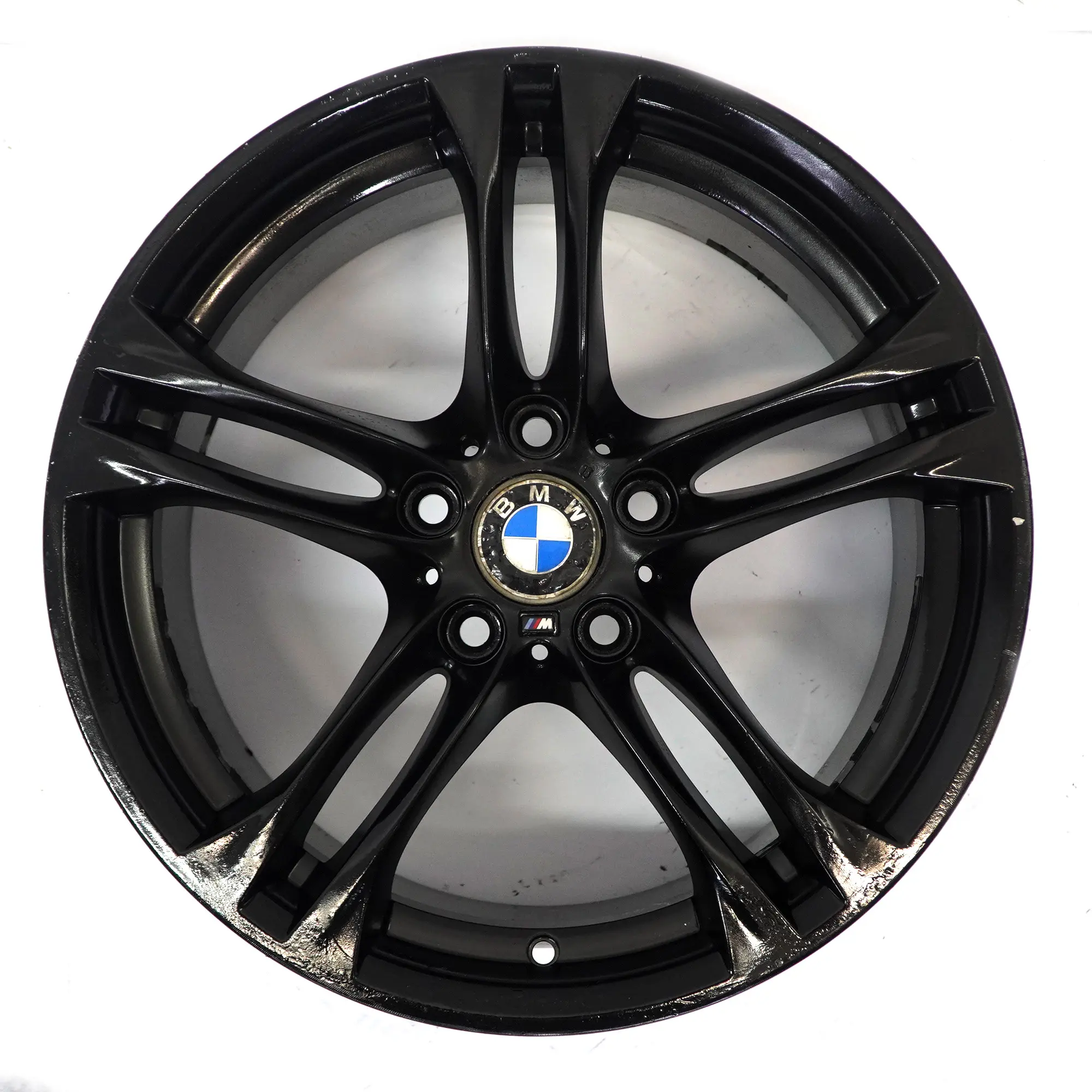 BMW F10 F06 F12 Jante Arrière Alliage Noir 18" 9J ET:44 M Double 613 7848573