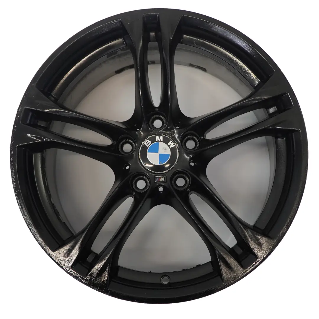 BMW F10 F06 F12 Rear Alloy Wheel Rim 18" 9J ET:44 M  Double Spoke 613 7848573