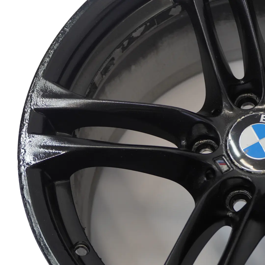 BMW F10 F06 F12 Rear Alloy Wheel Rim 18" 9J ET:44 M  Double Spoke 613 7848573