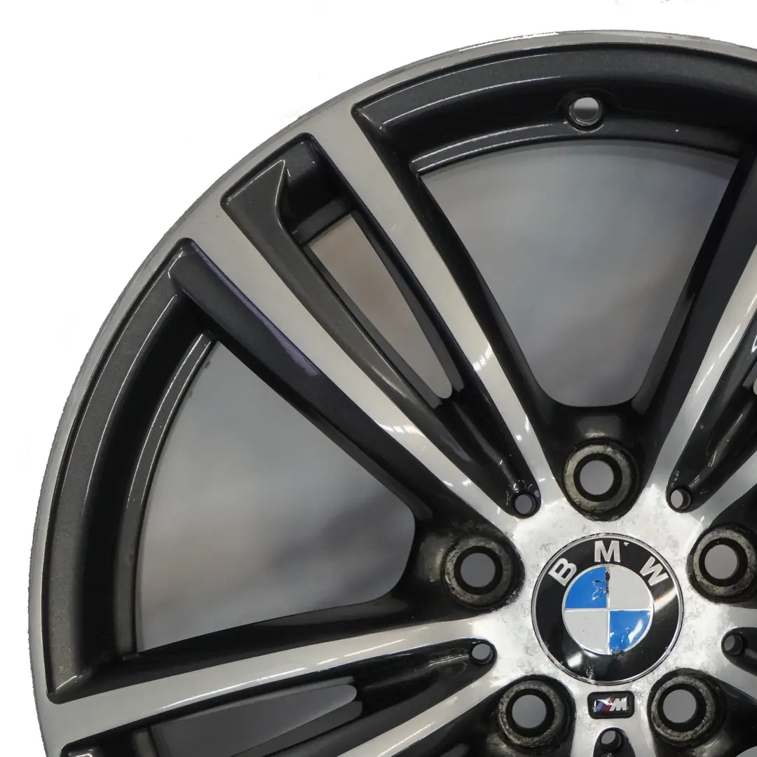 BMW F30 F31 F32 Rear Alloy Wheel Rim 19" ET:47 8,5J M Double Spoke 704 7856711