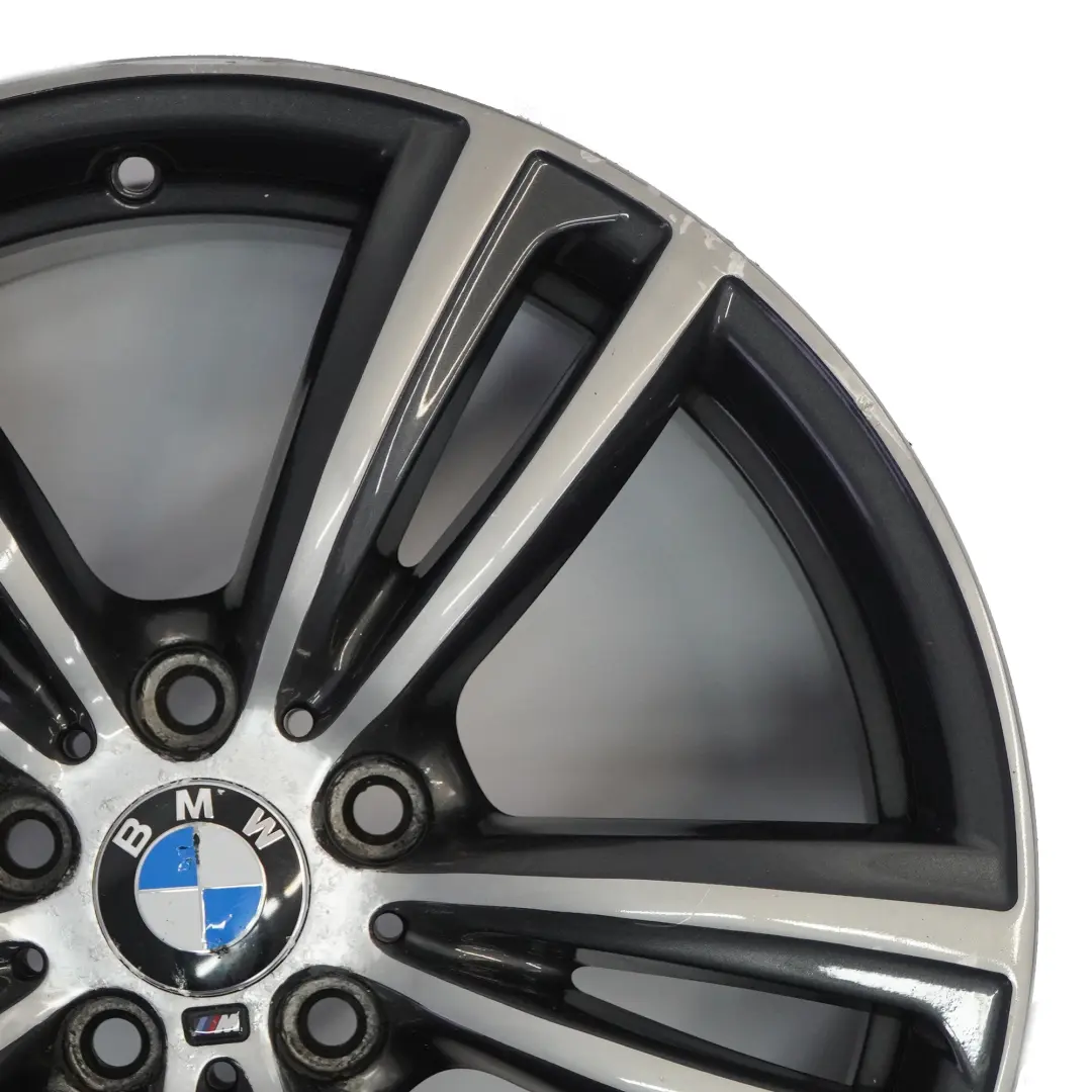 BMW F30 F31 F32 Rear Alloy Wheel Rim 19" ET:47 8,5J M Double Spoke 704 7856711