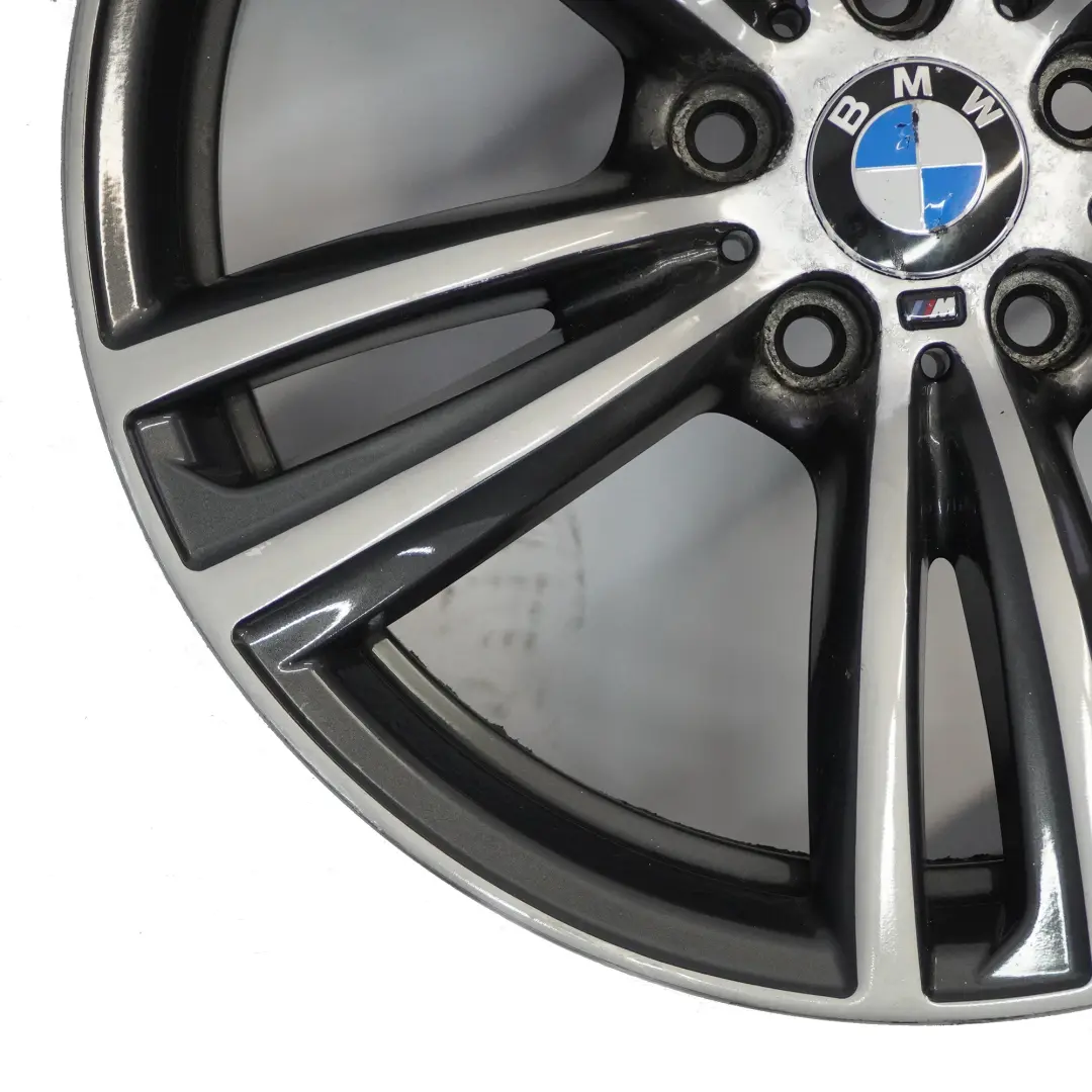 BMW F30 Hinten Alu Felge Alufelge 19" ET:47 8,5J 7846781 M Doppelspeiche 704