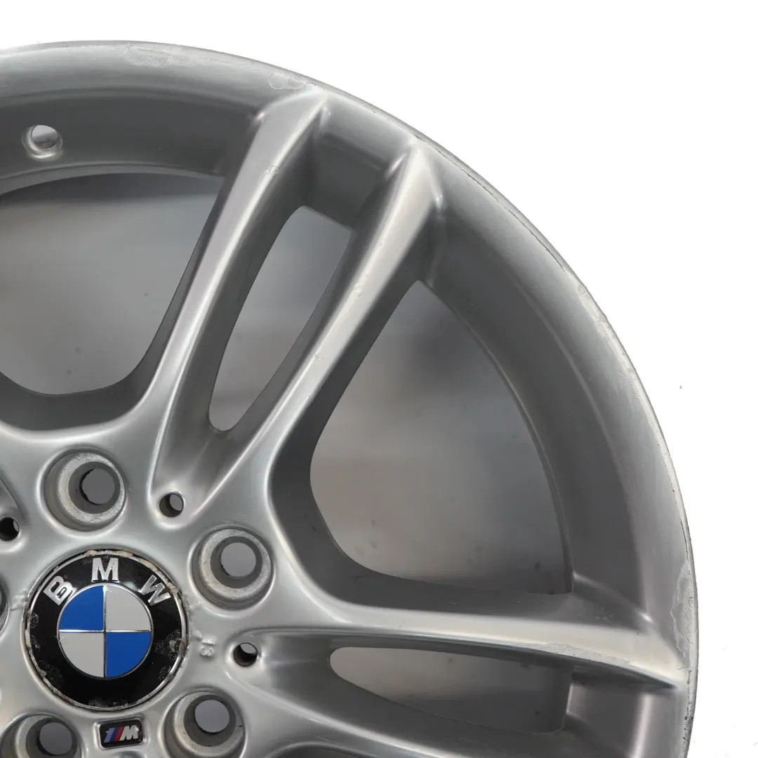 BMW E81 E87 Silver Front Alloy Wheel Rim 18" M Double Spoke 261 7,5J 7891050