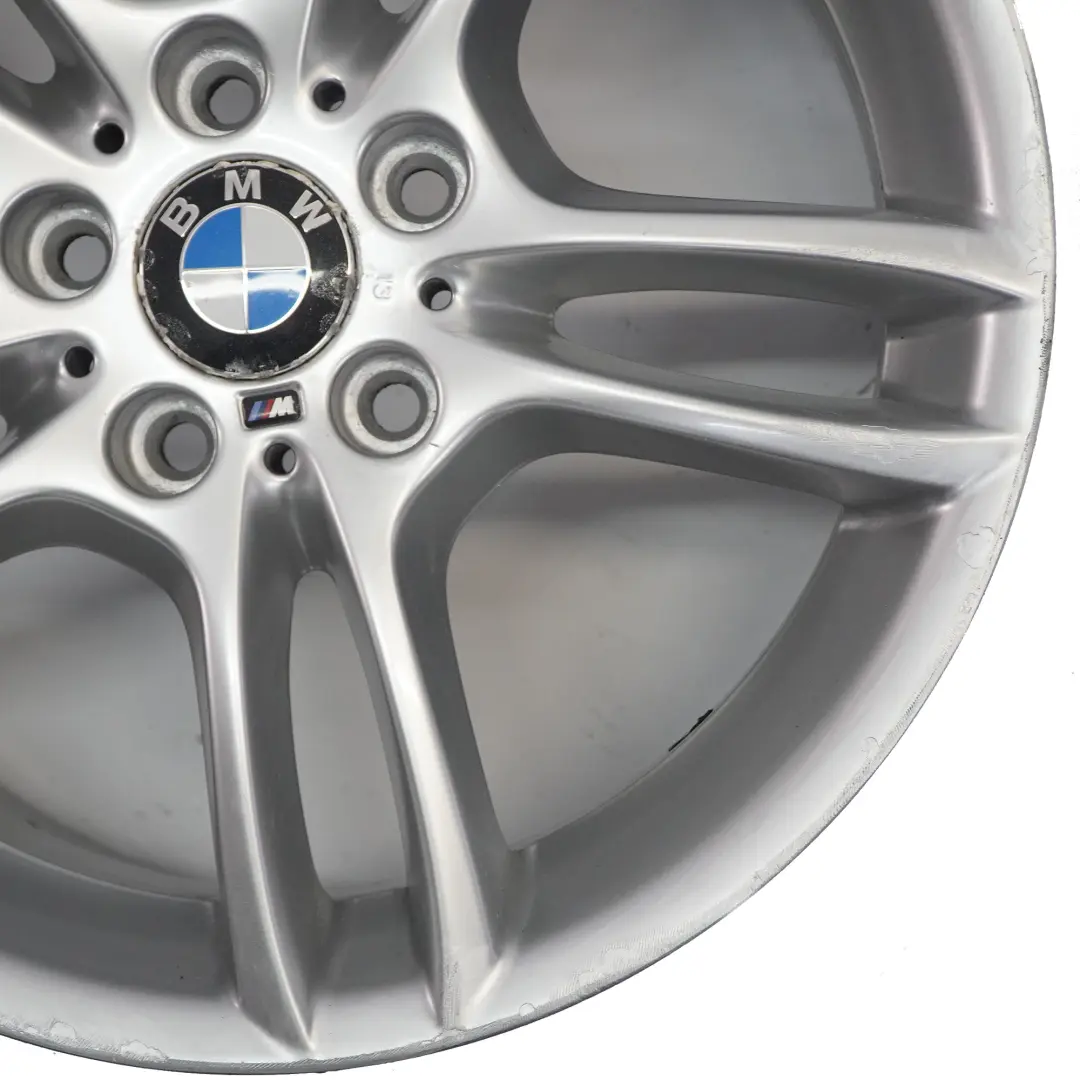 BMW E81 E87 Silver Front Alloy Wheel Rim 18" M Double Spoke 261 7,5J 7891050