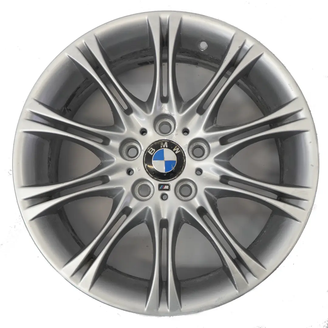 BMW E46 Z4 E85 Plata llanta Trasera Aleación 18 "8,5J ET:50 M Doble Radio 135