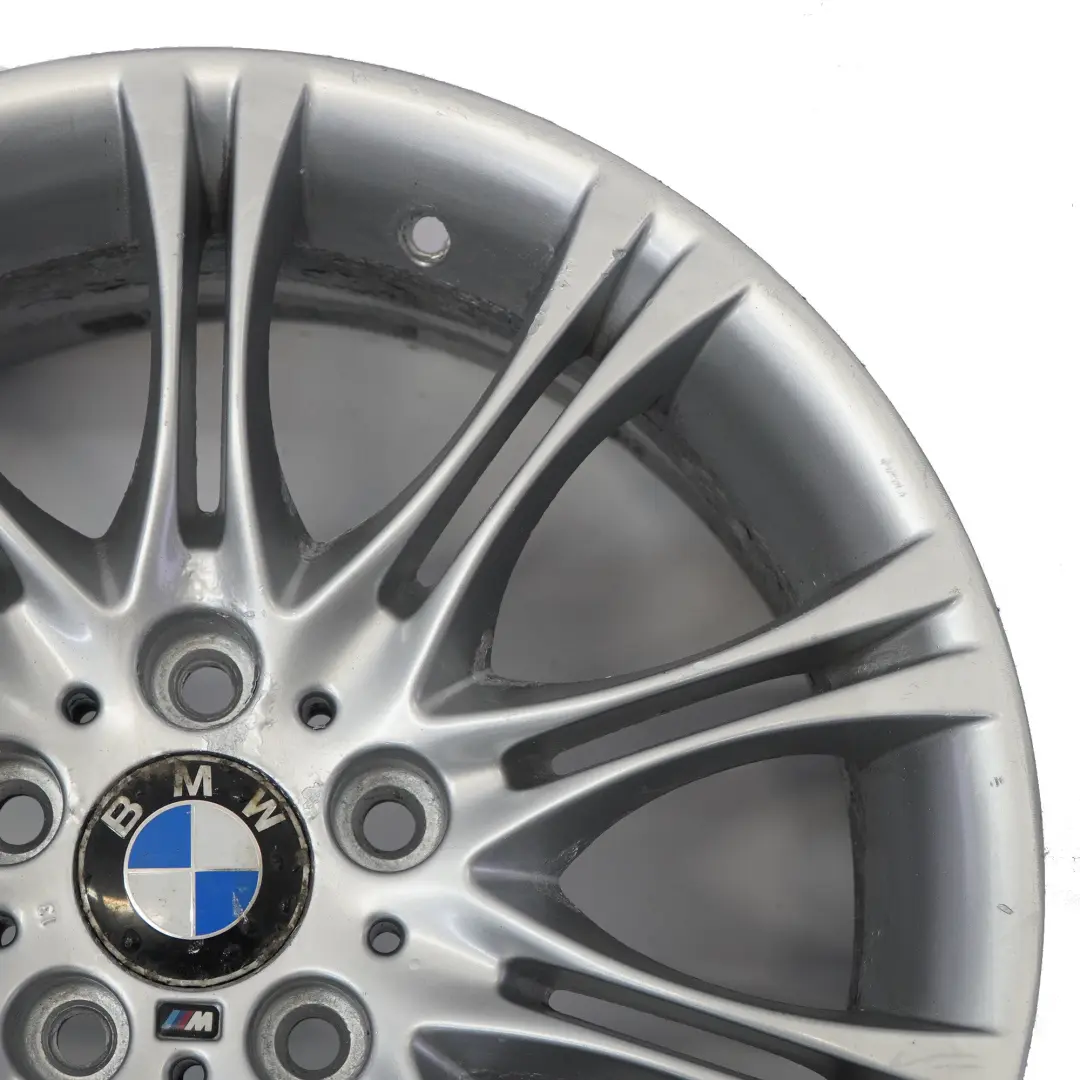 BMW E46 Z4 E85 Plata llanta Trasera Aleación 18 "8,5J ET:50 M Doble Radio 135