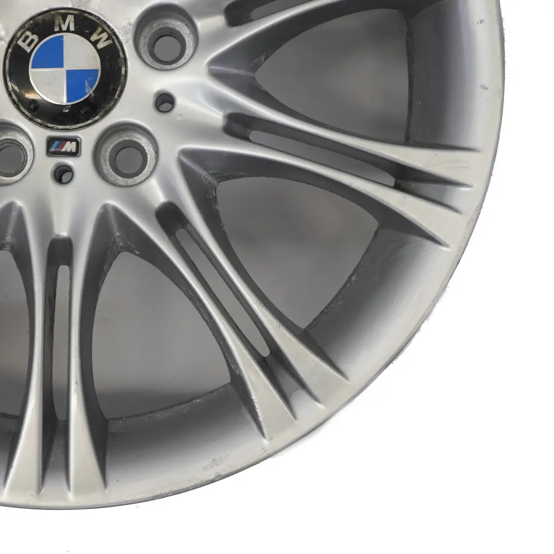 BMW E46 Z4 E85 Plata llanta Trasera Aleación 18 "8,5J ET:50 M Doble Radio 135