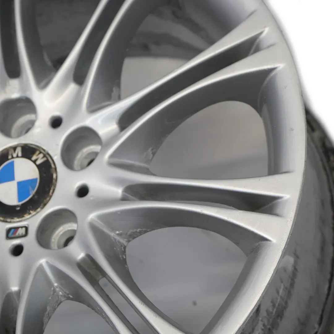 BMW E46 Z4 E85 Plata llanta Trasera Aleación 18 "8,5J ET:50 M Doble Radio 135