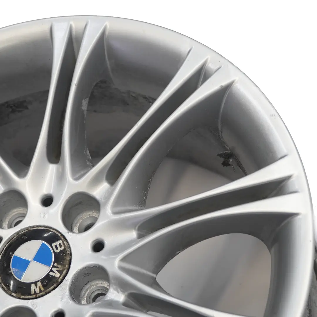 BMW E46 Z4 E85 Plata llanta Trasera Aleación 18 "8,5J ET:50 M Doble Radio 135