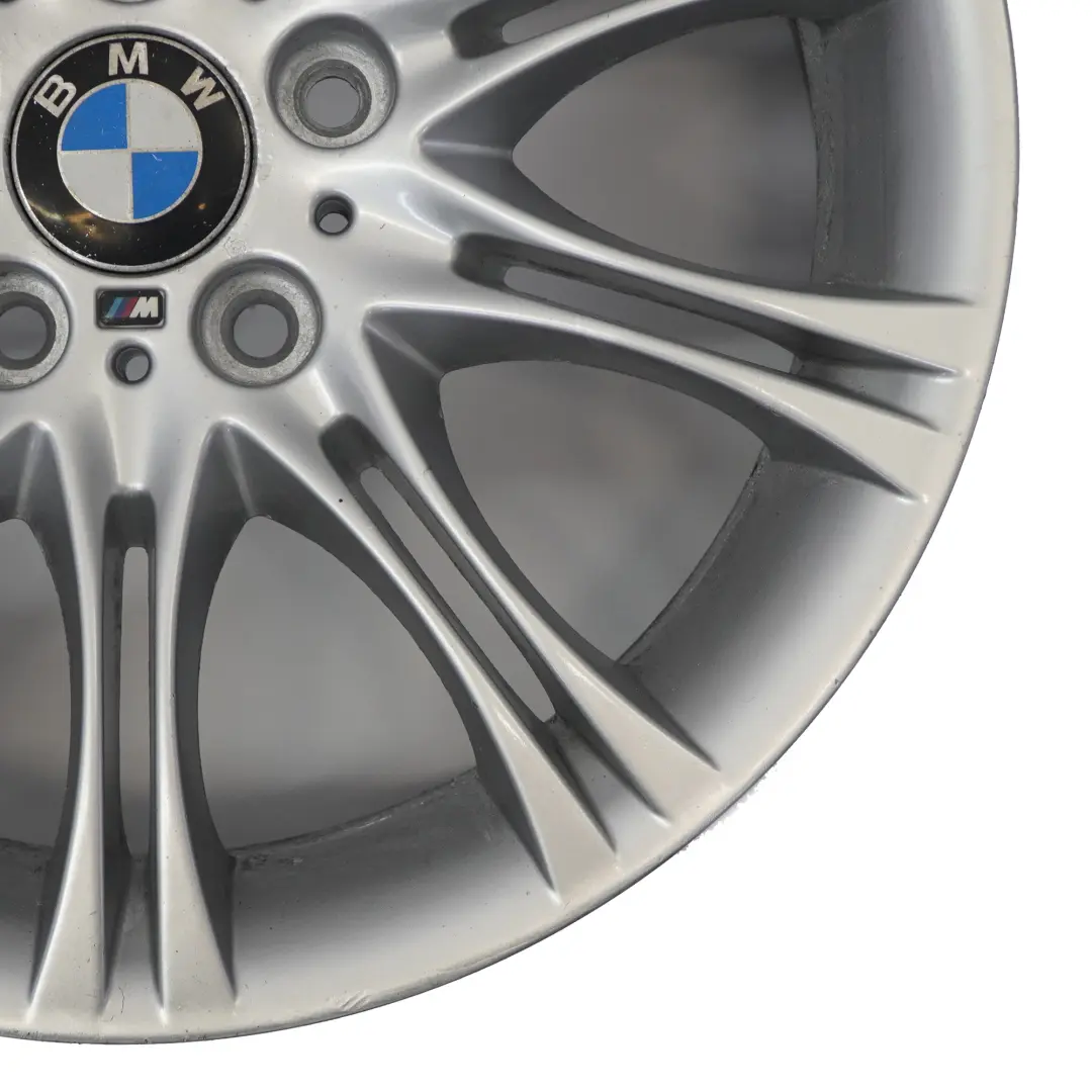 BMW E46 Z4 E85 Plata llanta Trasera Aleación 18 "8,5J ET:50 M Doble Radio 135