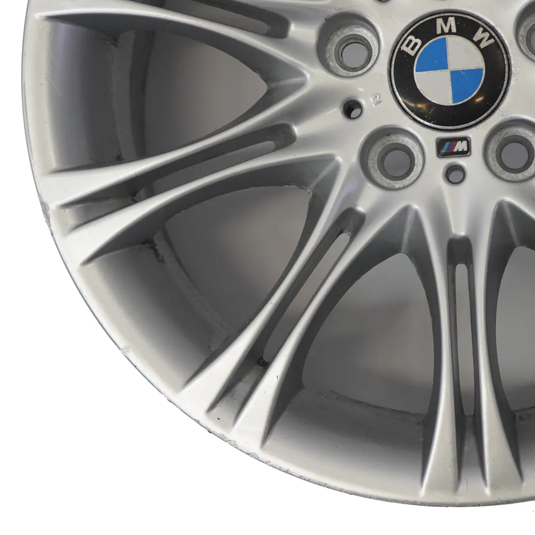 BMW E46 Z4 E85 Plata llanta Trasera Aleación 18 "8,5J ET:50 M Doble Radio 135