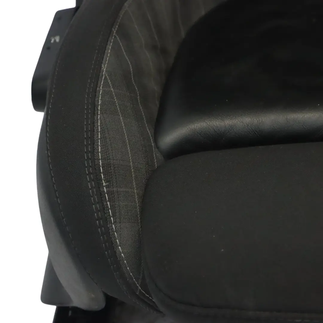 Mini Countryman F60 Sport Seat Front Right O/S Half Leather Carbon Black