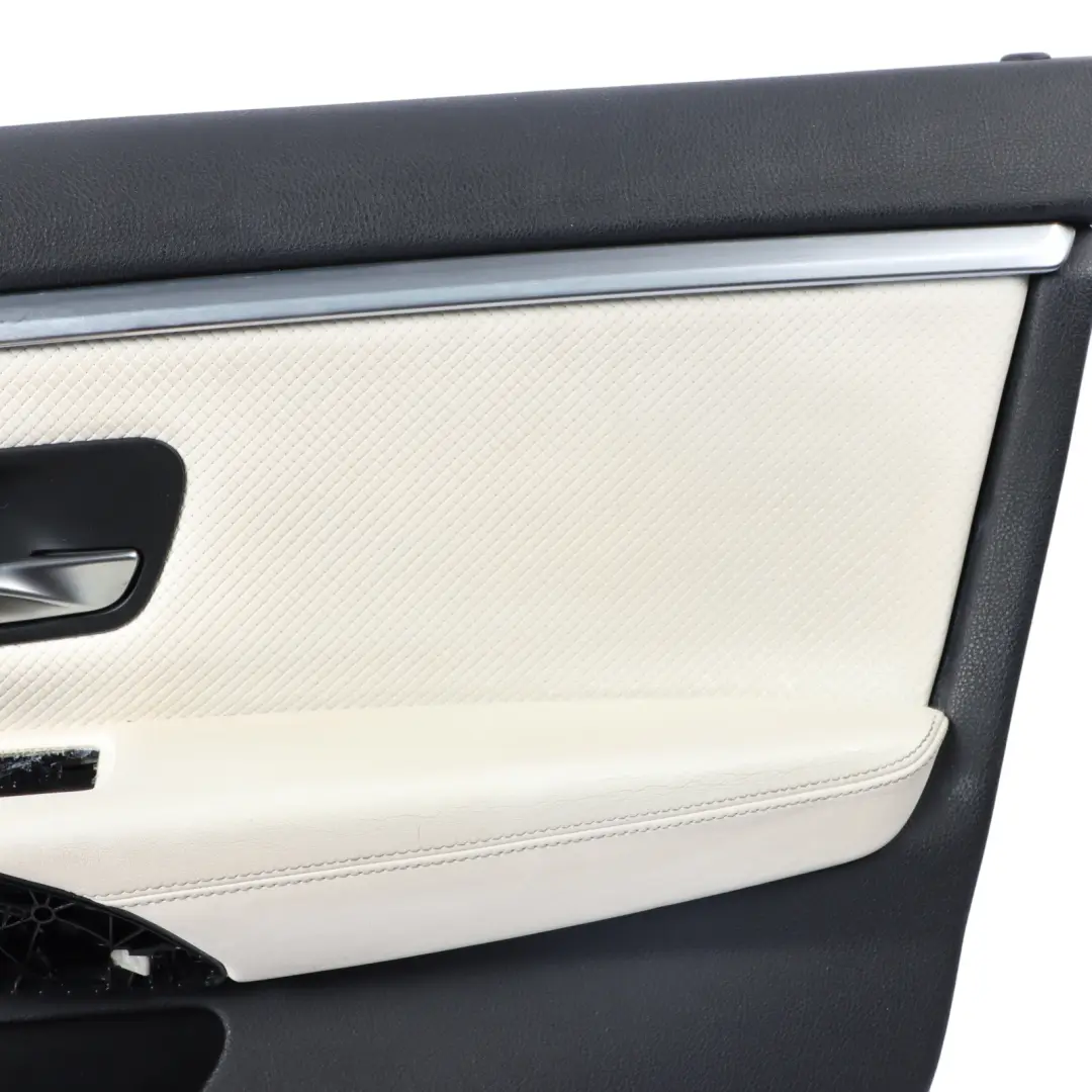 BMW F36 Door Card Trim Panel Front Right O/S Leather White 7987380