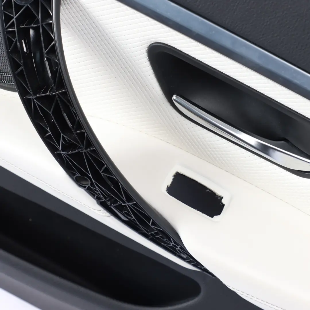 BMW F36 Trim Panel Door Card Leather White Rear Right O/S 7987384