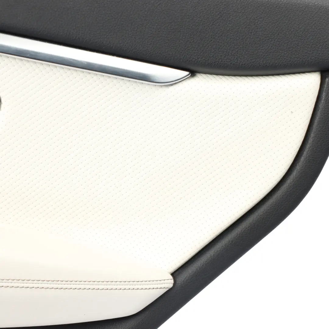 BMW F36 Trim Panel Door Card Leather White Rear Right O/S 7987384