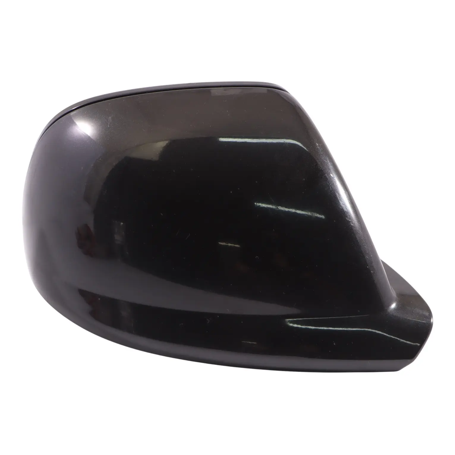 VW Volkswagen Touareg 7L Wing Mirror Cap Right O/S Black Magic Pearl C9Z