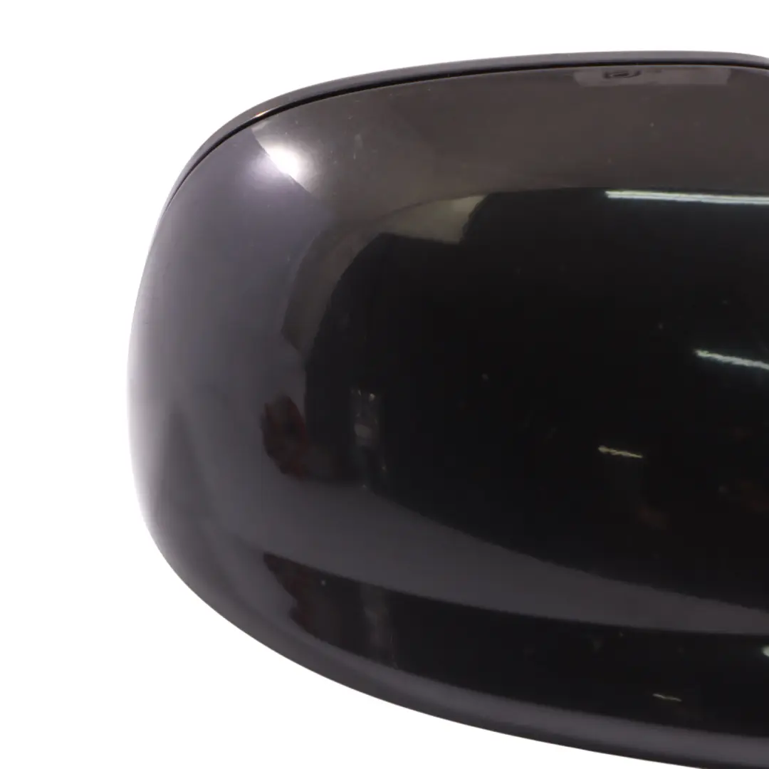 VW Volkswagen Touareg 7L Wing Mirror Cap Right O/S Black Magic Pearl C9Z