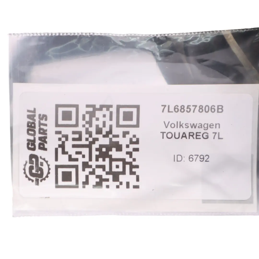 Volkswagen Touareg 7L Sicherheitsgurt Schwarz Hinten Rechts 7L6857806B