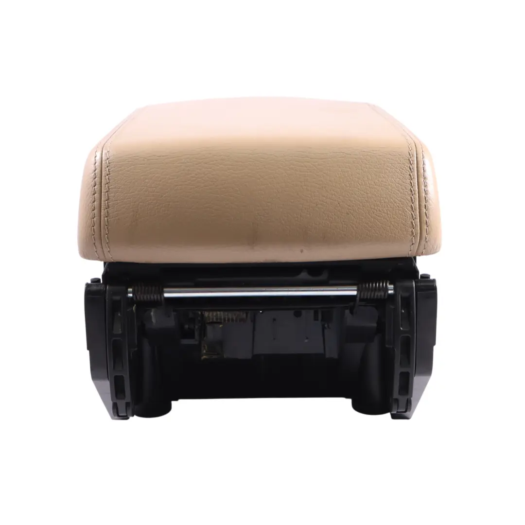 Volkswagen Touareg 7L Centre Console Armrest Storage Leather Beige