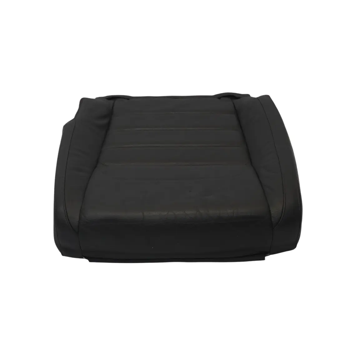 Volkswagen Touareg 7L Front Lower Seat Cushion Left N/S Heated Lether Black