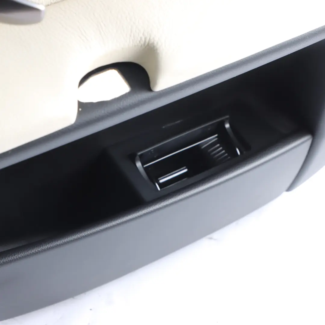 BMW E60 E61 Trim Panel Door Card Leather Rear Left N/S 8027203