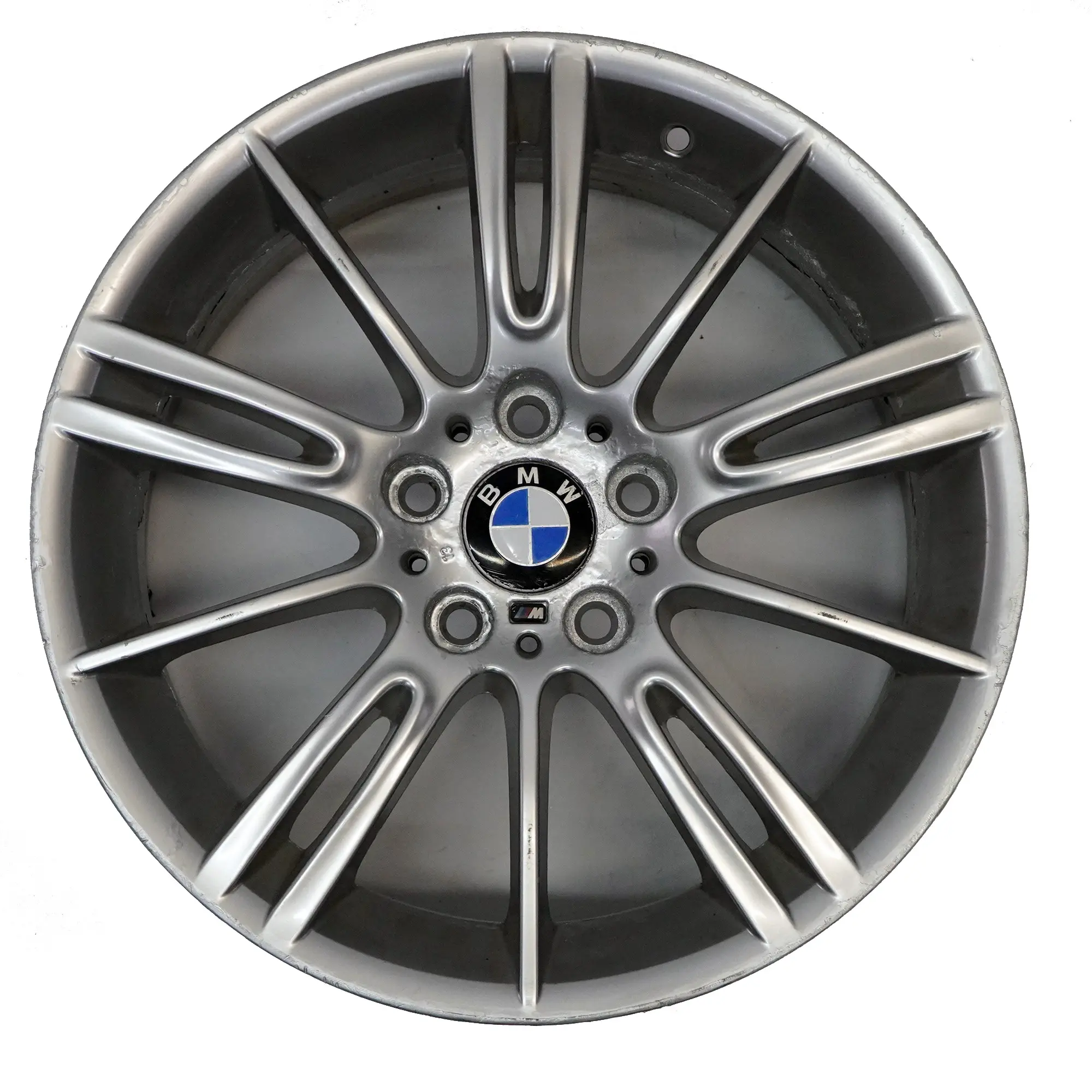 BMW E90 E91 E92 E93 Silver Front Alloy Wheel Rim 18" ET:34 8J M Spider Spoke 193