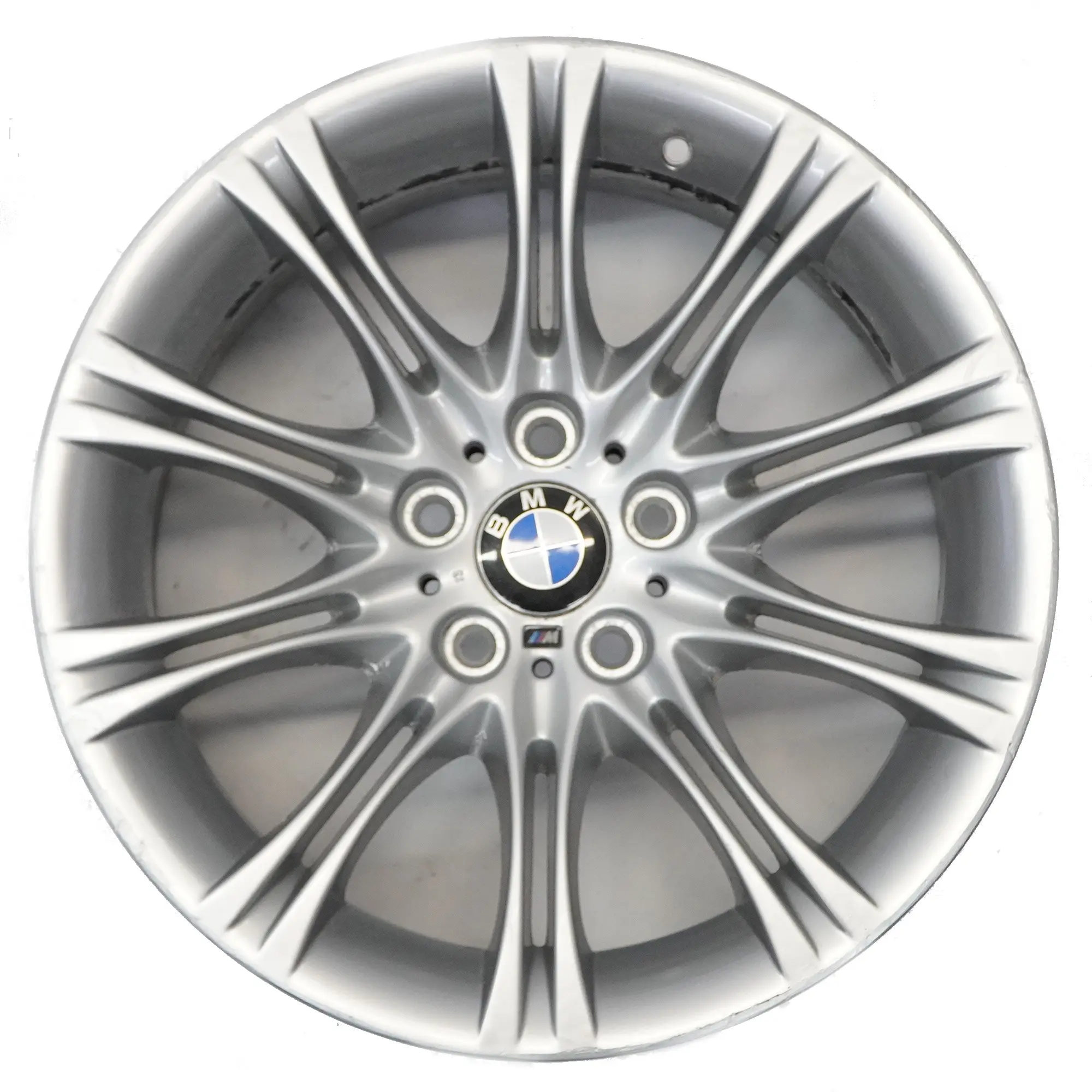 BMW 5 Series E60 E61 Silver Alloy Wheel Rim 18" ET:20 8J M Double Spoke 135