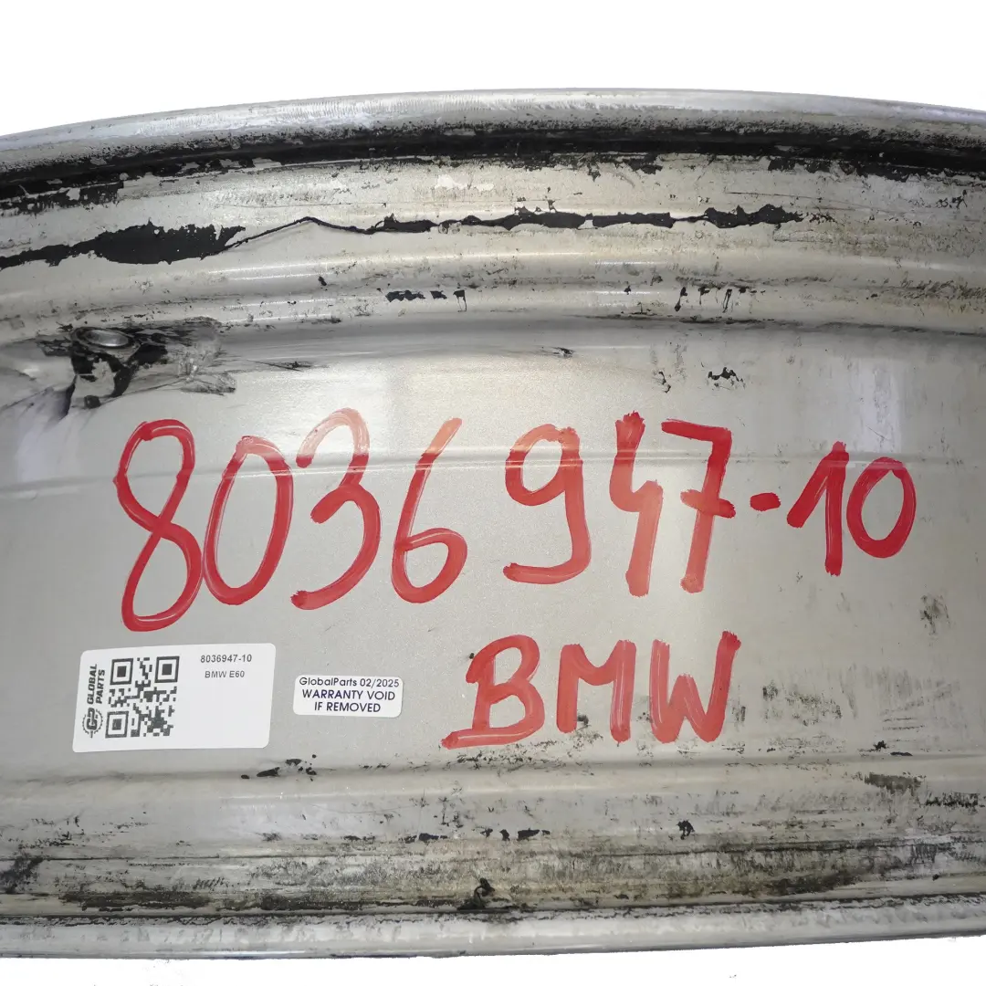 BMW E60 E61 Srebrna Felga Aluminiowa 18" ET:20 8J M 135