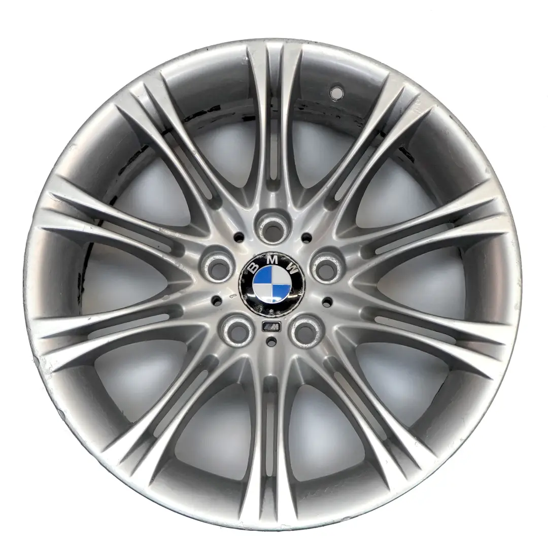 BMW 5 Series E60 E61 Silver Alloy Wheel Rim 18" ET:20 8J M Double Spoke 135