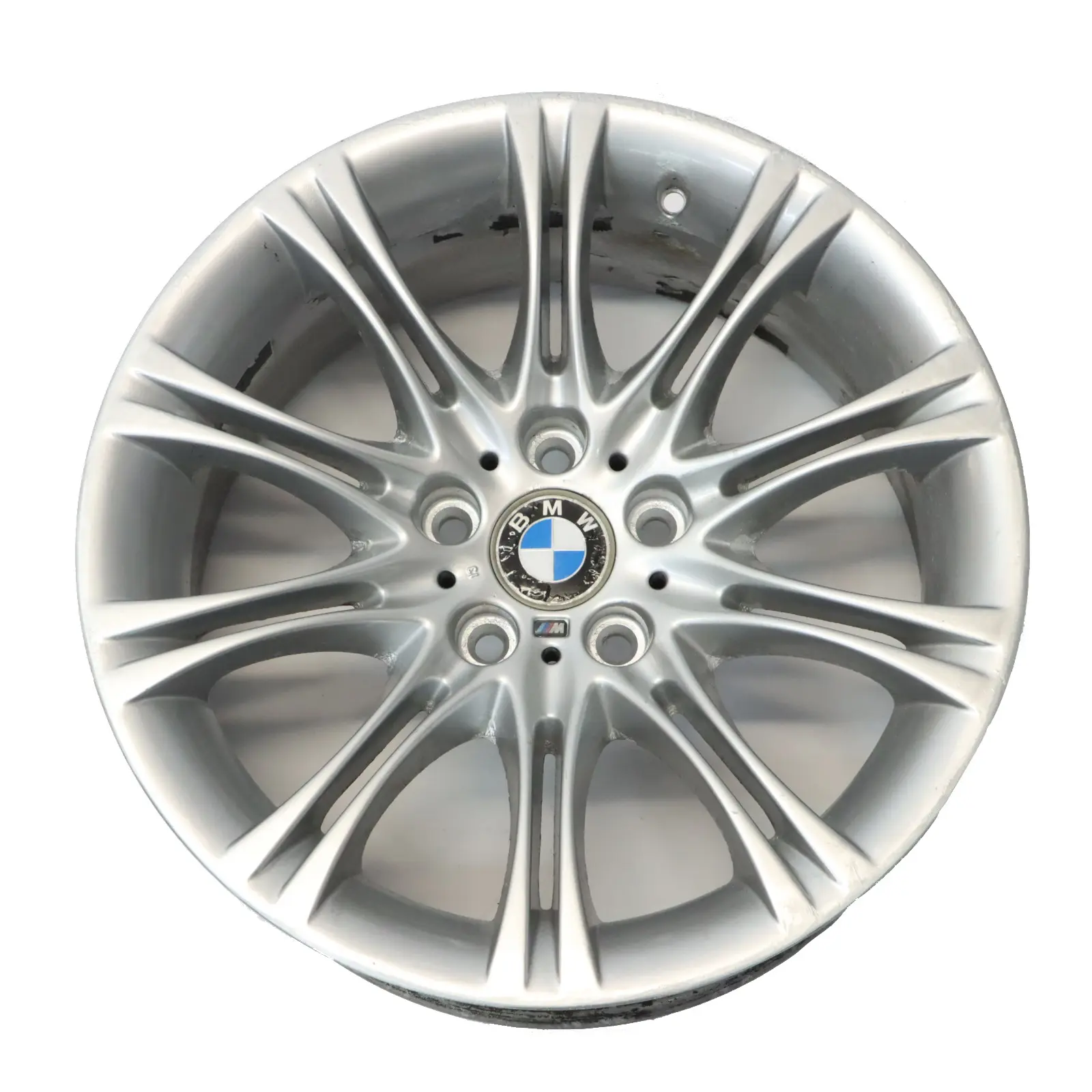 BMW E60 E61 Silver Alloy Wheel Rim 18" ET:20 8J M Double Spoke 135