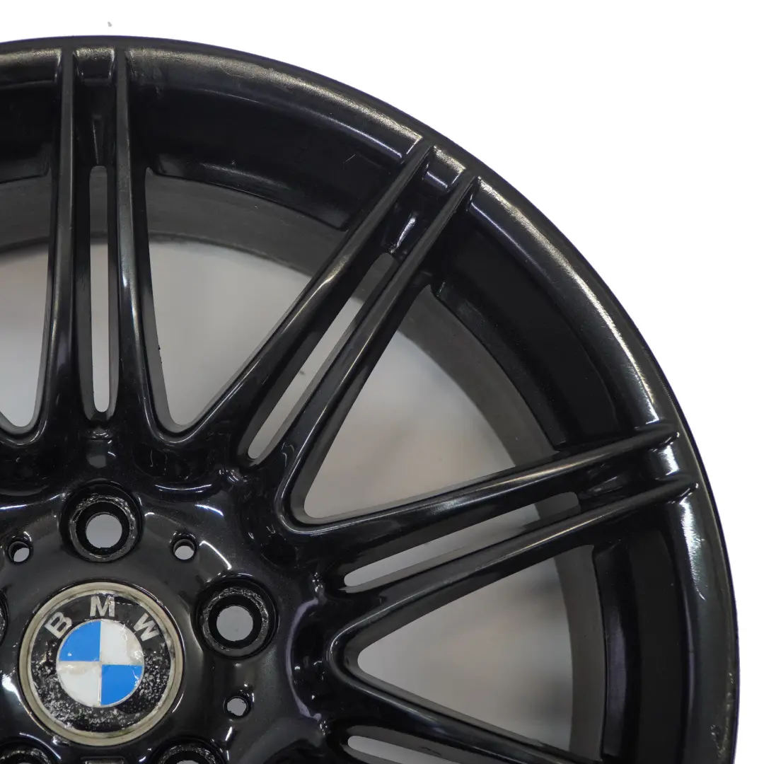 BMW E90 E91 E92 E93 Negro llanta trasera aleación 19 "M doble radio 225 9J ET:39