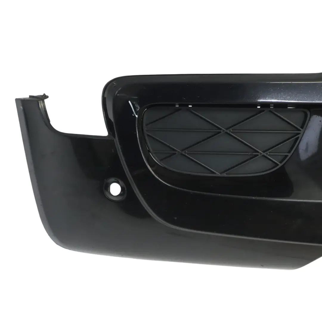 BMW X5 E70 Bumper Front M Sport Lower Centre Trim Panel Black Sapphire - 475