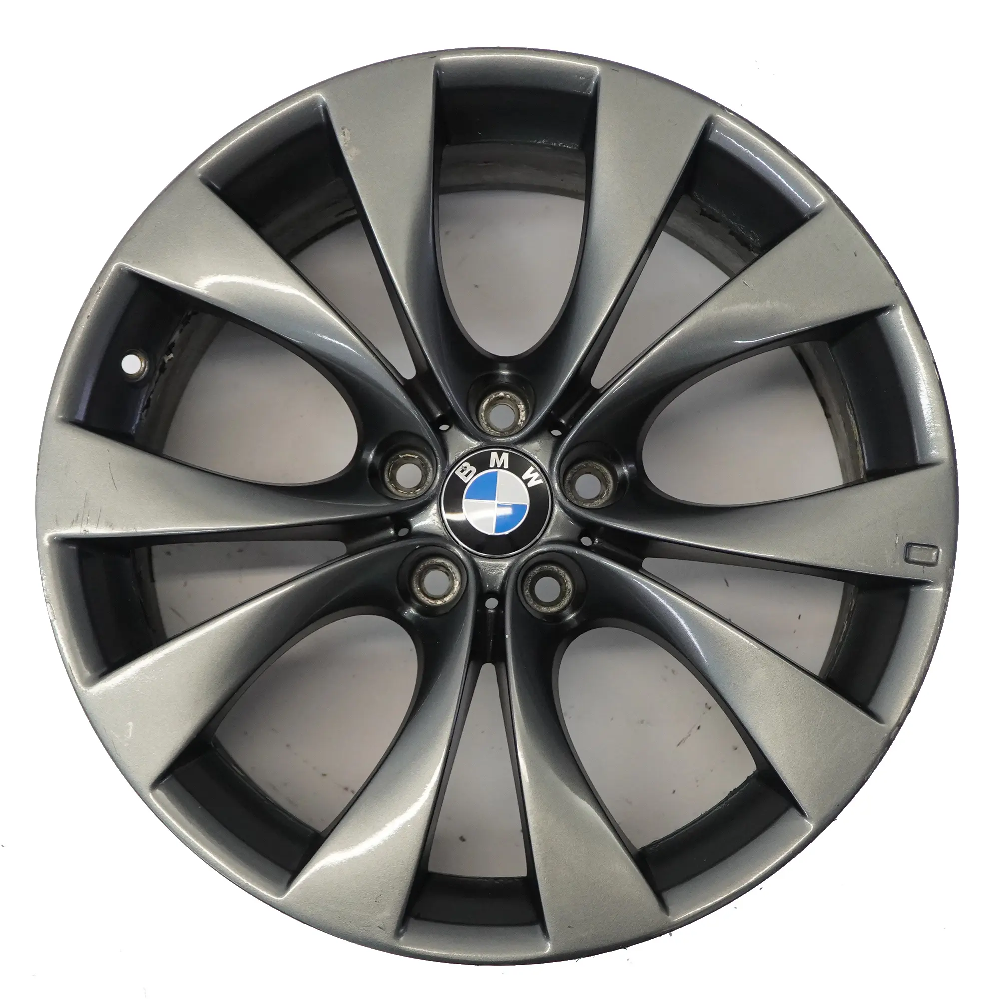 BMW X5 E70 Grey Front Wheel Alloy Rim 20" M V-spoke 227 10J ET:40 8037349