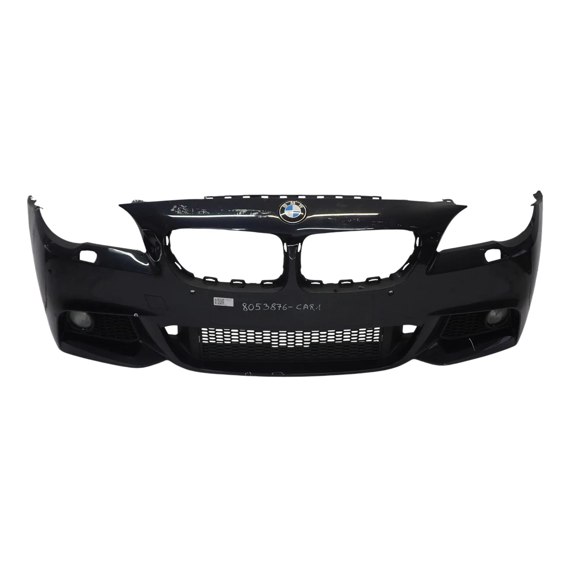 BMW F10 Front Bumper M Sport Trim Panel Surround View Carbon Black - 416