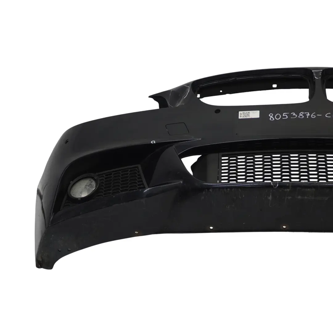 BMW F10 Front Bumper M Sport Trim Panel Surround View Carbon Black - 416