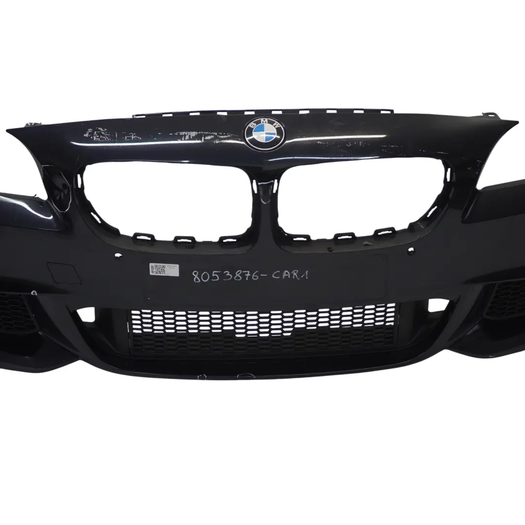 BMW F10 Front Bumper M Sport Trim Panel Surround View Carbon Black - 416