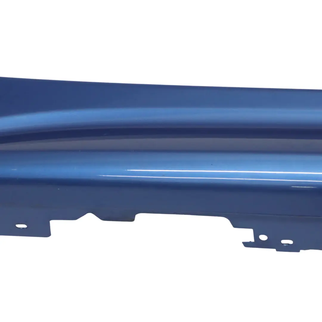 BMW F30 F31 Side Skirt M Sport Sill Strip Right O/S Estoril Blue Metallic - B45