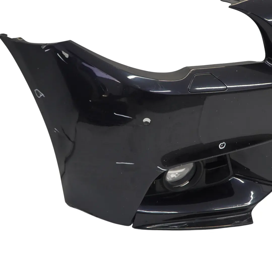 BMW F10 F11 LCI M Sport Complete Front Bumper Trim Panel Carbon Black - 416