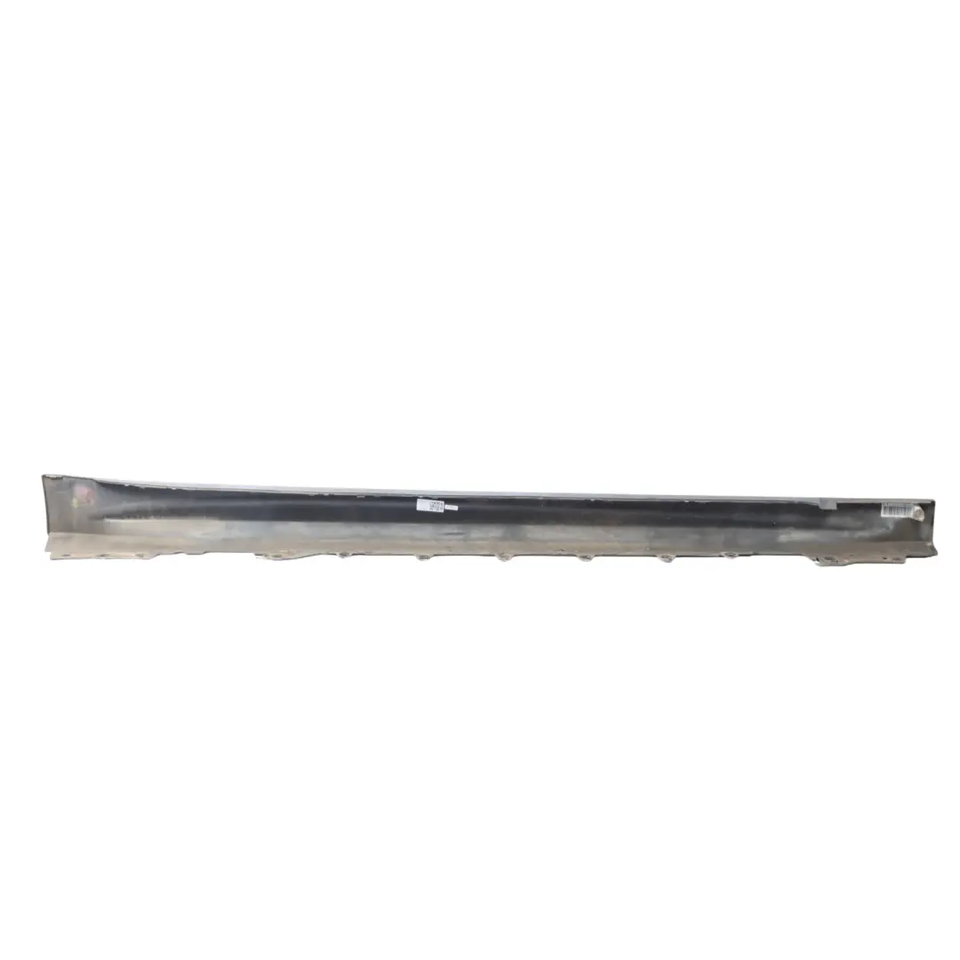 BMW F36 Side Skirt M Sport Sill Strip Left N/S Black Sapphire Metallic - 475