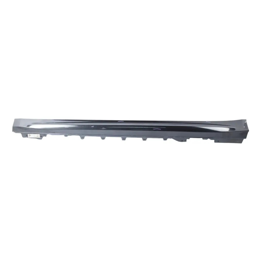 BMW F36 Side Skirt M Sport Sill Strip Left N/S Black Sapphire Metallic - 475