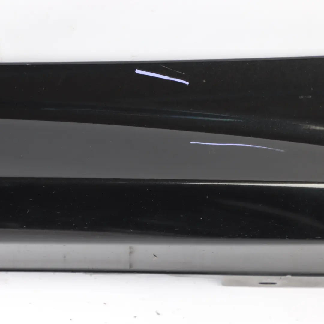 BMW F36 Side Skirt M Sport Sill Strip Left N/S Black Sapphire Metallic - 475