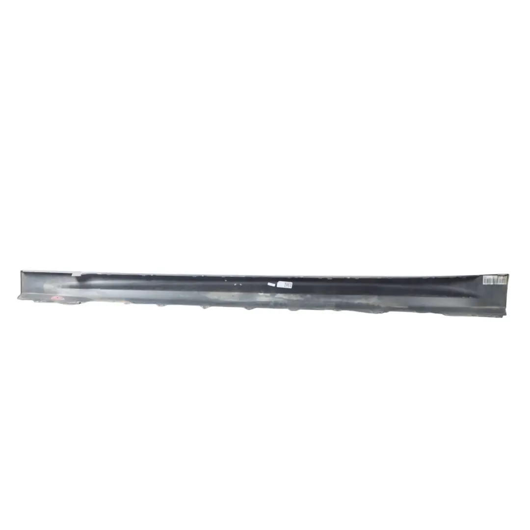 BMW F36 Side Skirt M Sport Sill Strip Right O/S Black Sapphire Metallic - 475