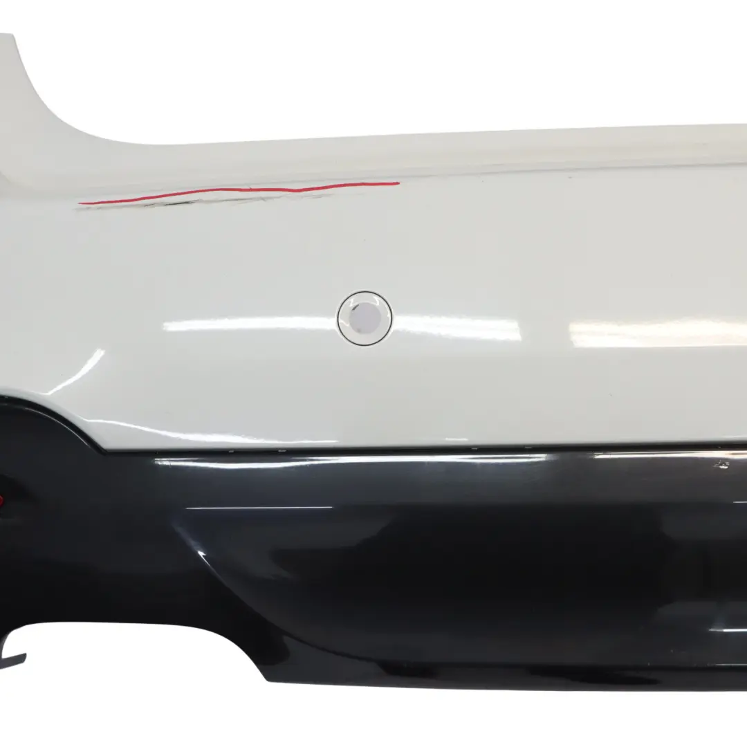 BMW F34 Rear Bumper Trim Panel M Sport PDC Alpinweiss Alpine White 3 - 300