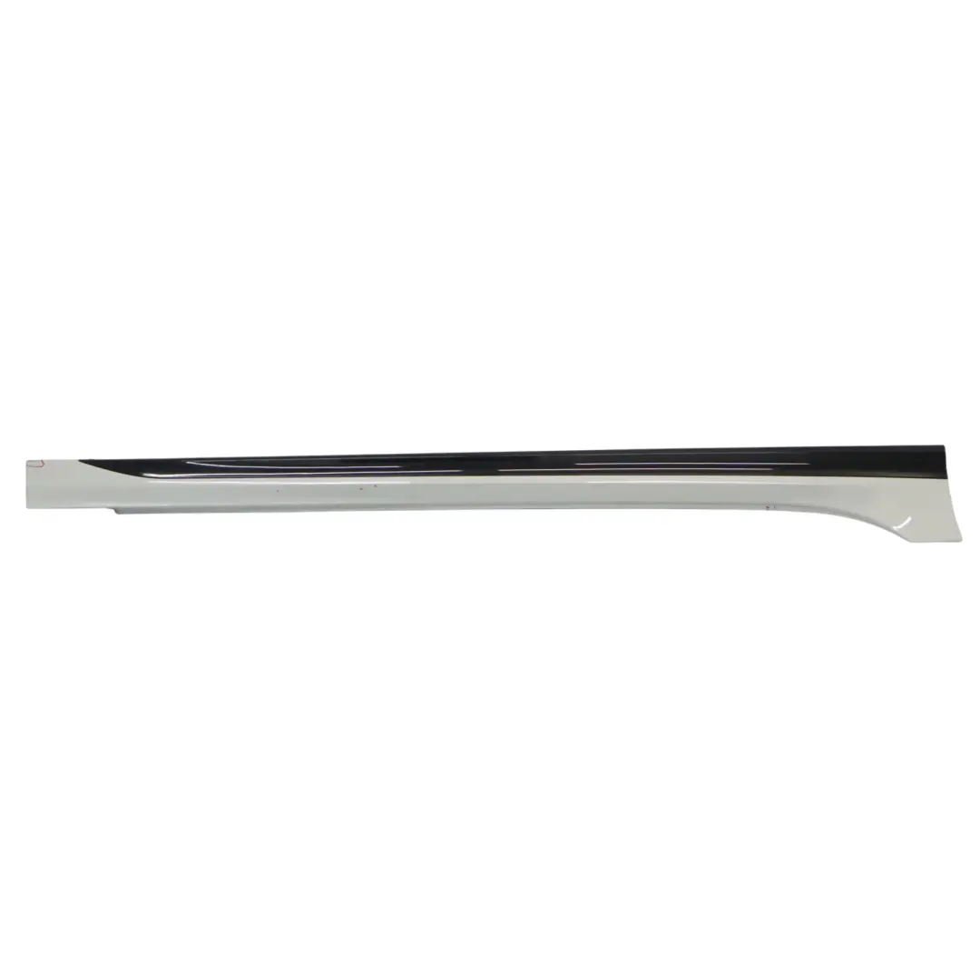 BMW F44 Sill Strip M Sport Side Skirt Right O/S Alpinweiss 3 Alpine White - 300