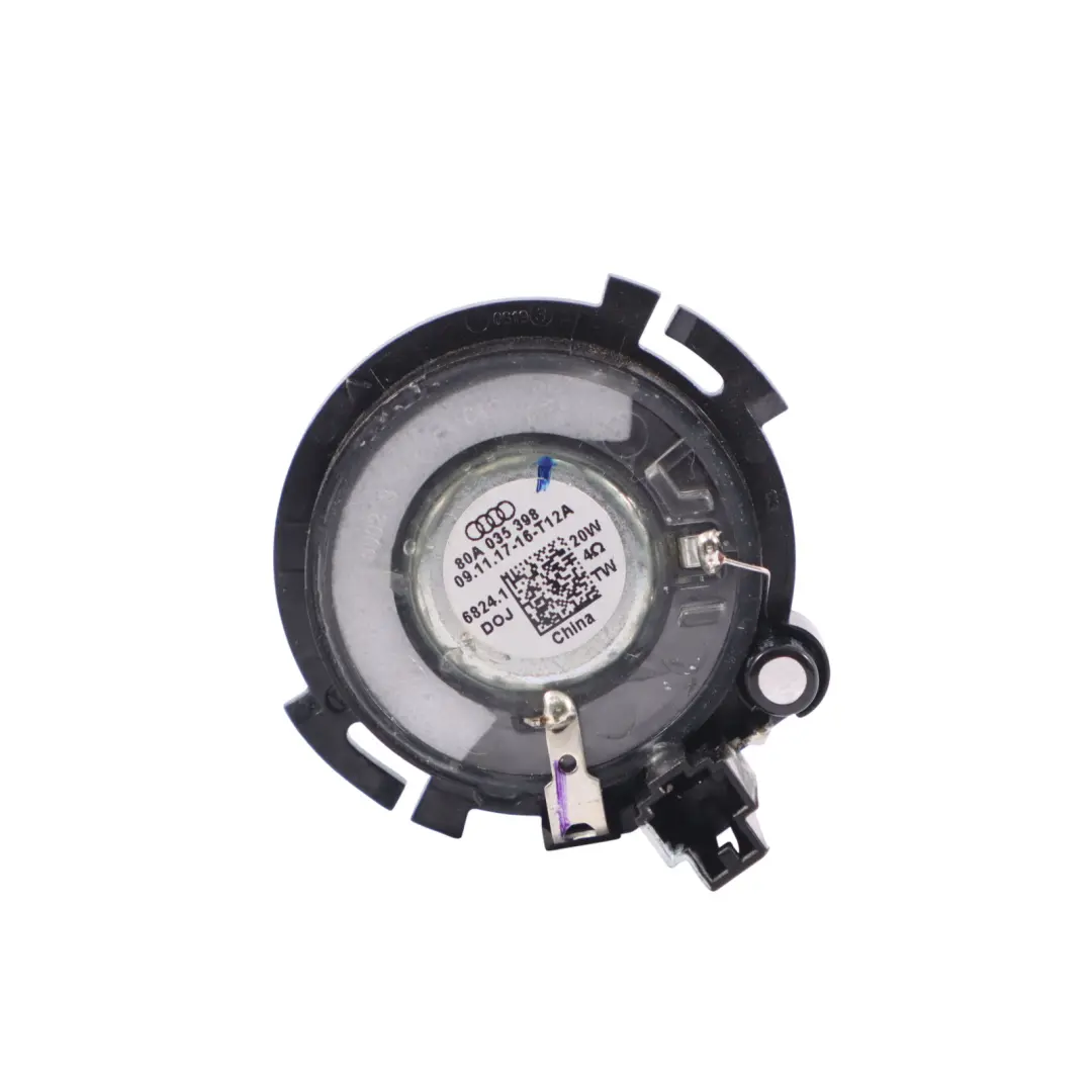 Cubierta altavoz Audi Q5 FY moldura tweeter negro trasera izquierda 80A035398