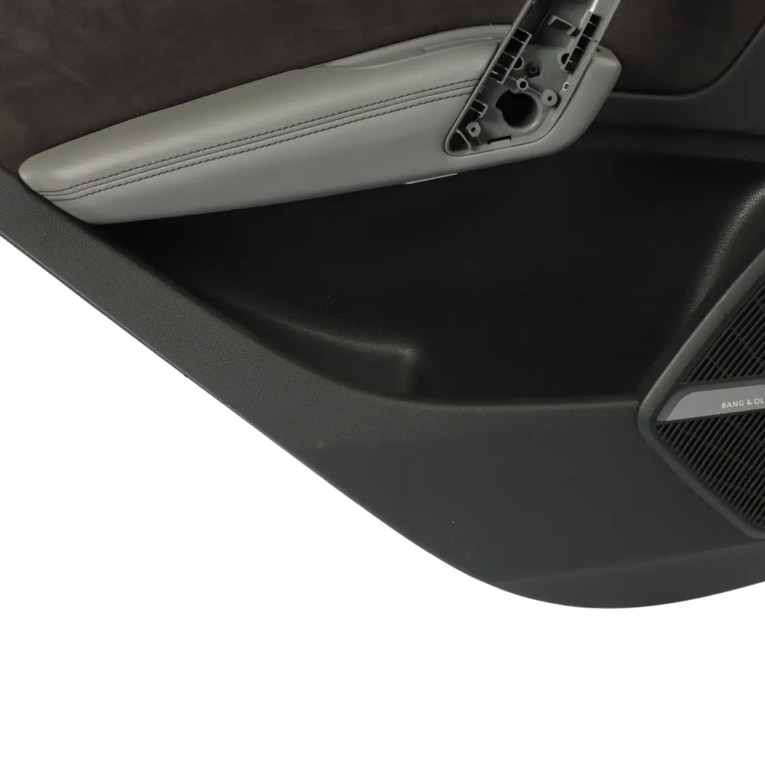 Audi SQ5 FY Door Card Armrest Cover Trim Panel Rear Left N/S Black 80A867303AC