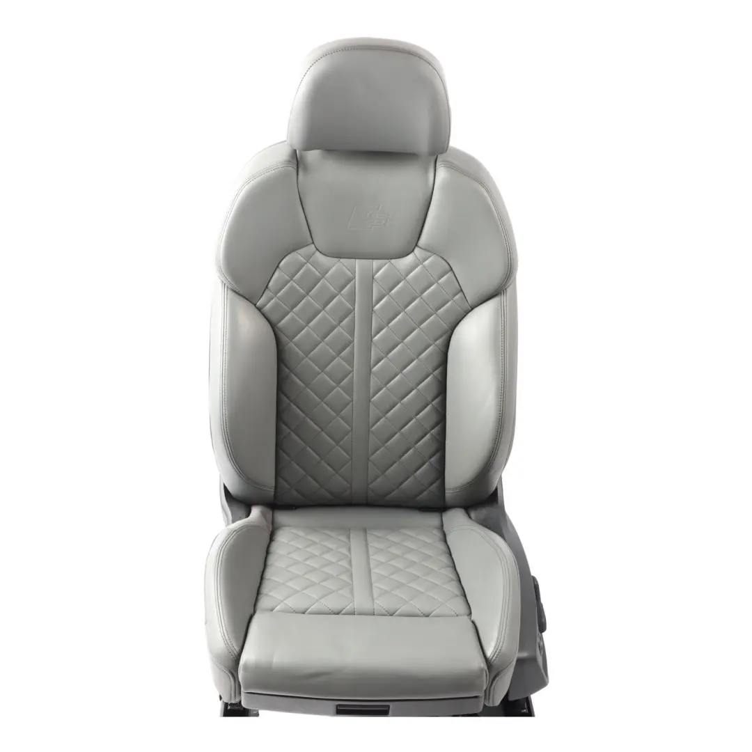 Audi SQ5 Mk2 FY Sport Seat Front Left N/S Heated Leather Grey Anhtracite