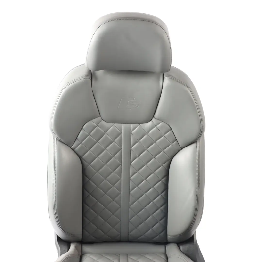 Audi SQ5 Mk2 FY Sport Seat Front Left N/S Heated Leather Grey Anhtracite