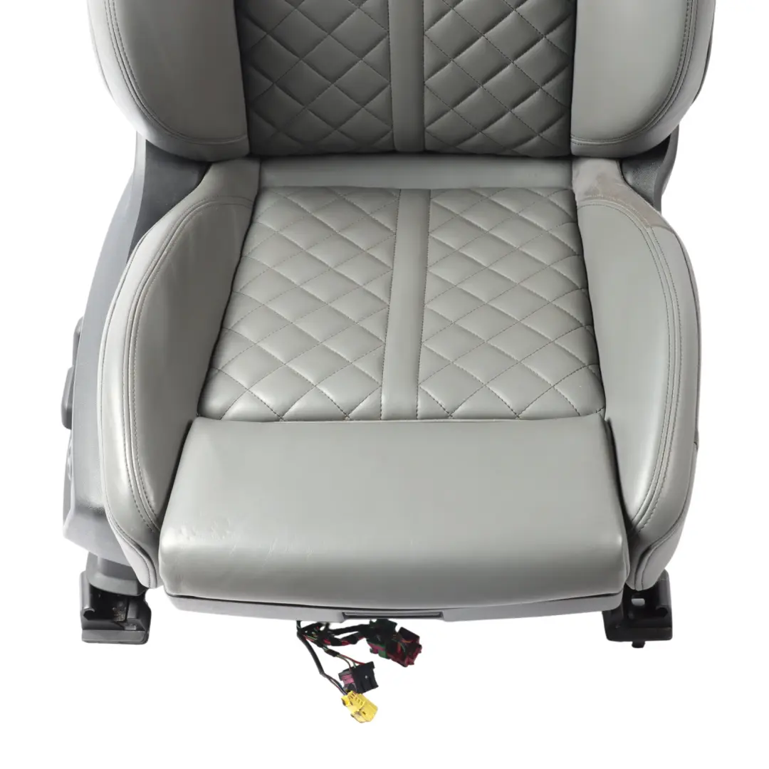 Audi SQ5 Mk2 FY Sport Seat Front Right O/S Memory Heated Leather Grey Anhtracite