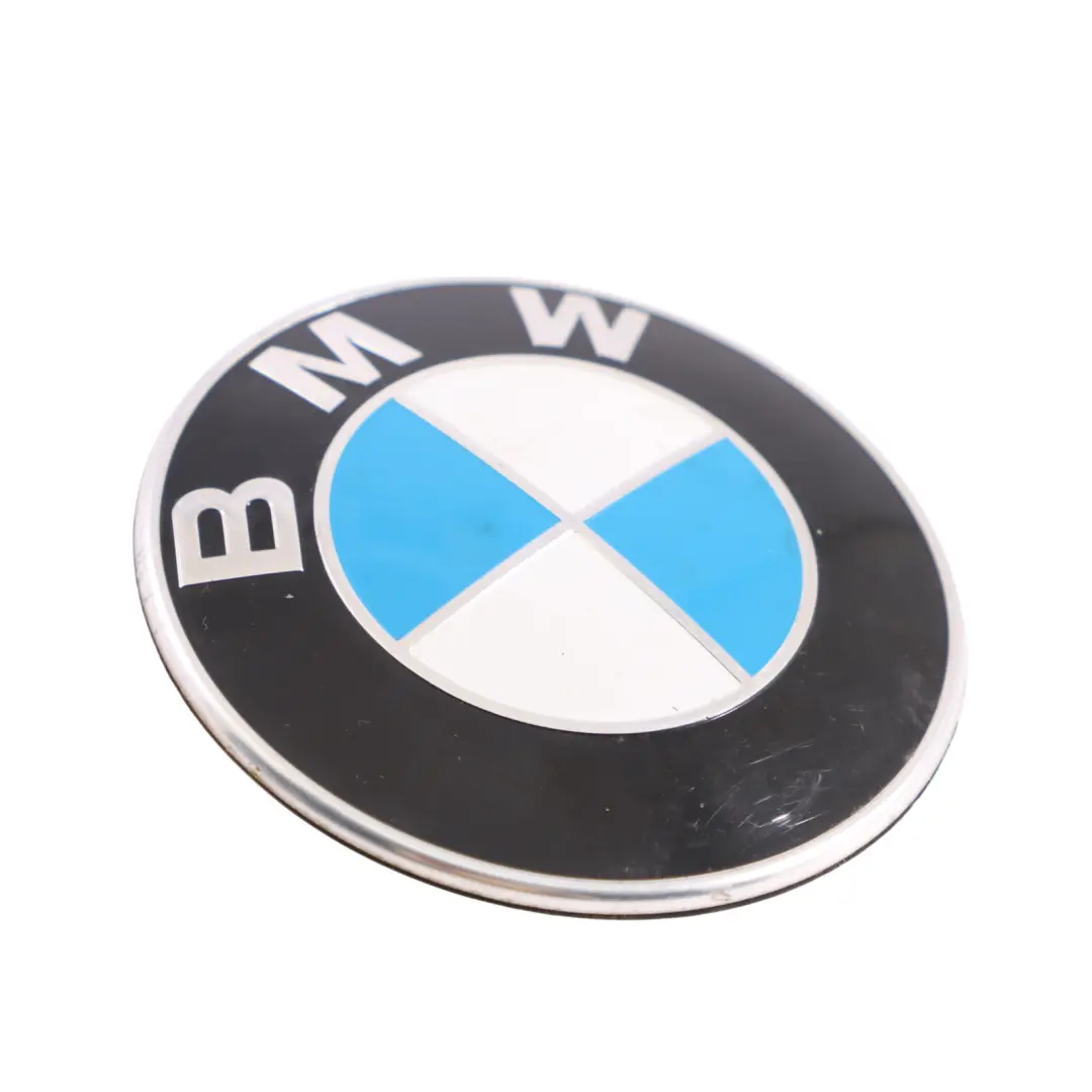 Badge Emblème de capot BMW E81 E87 E90 E91 E92 E60 F10 ]Boot Logo Plaque 8132375